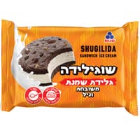 שוגילידה סנדוויץ' גלידת שמנת משובחת בטעם וניל 80 גרם RUD