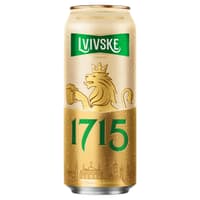 לביבסקה 1715 - בירה בהירה בפחית 480 מ"ל
