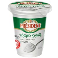 שמנת חמוצה טבעית 20%