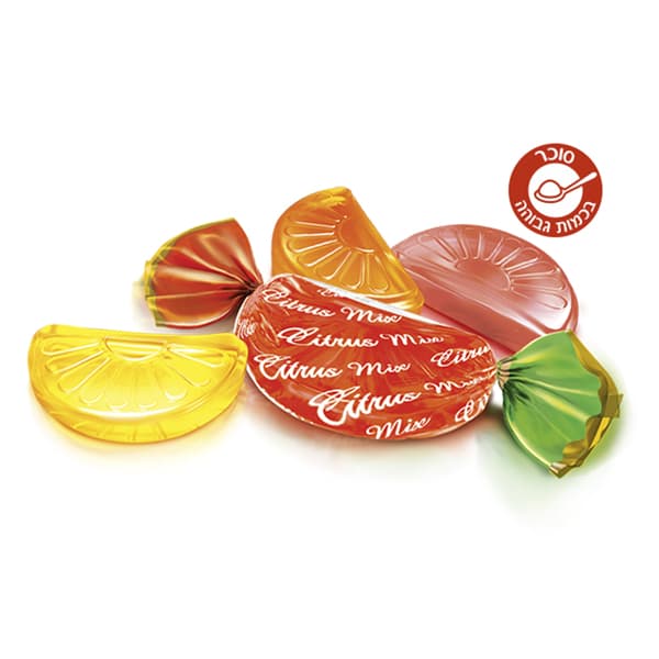 Roshen CITRUS MIX bonbons durs saveur agrumes 1 kg