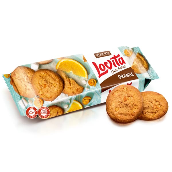 עוגיות רושן "LOVITA" תפוז 150 גר