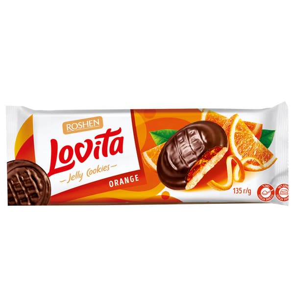 עוגיות תפוז 135 גר LOVITA