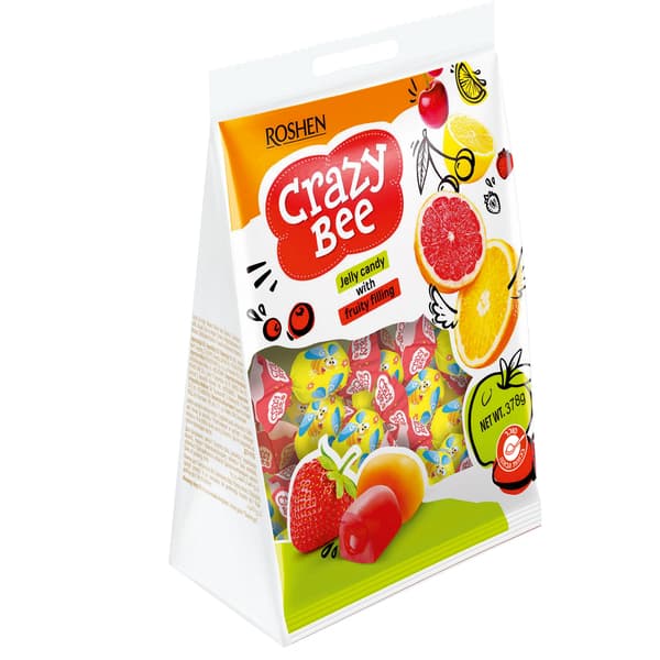 Crazy Fruit Волнистые конфеты