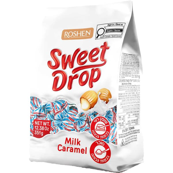 حلوى محشوة بكريمة الحليب 351 غ Roshen SWEET DROP