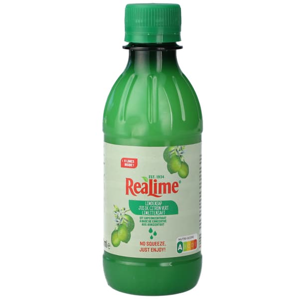 Jus de citron vert 100 %
