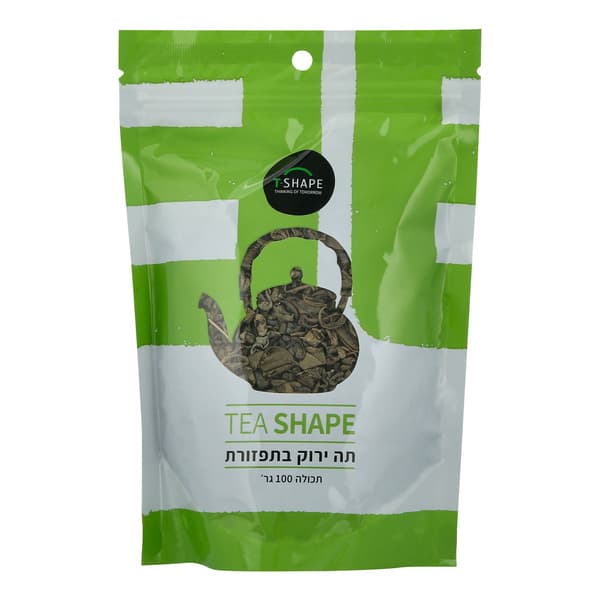 Infusion de thé vert en vrac