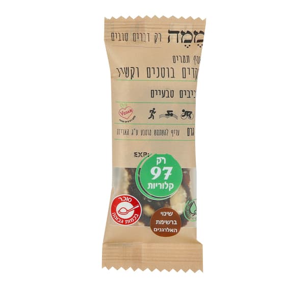 חטיף תמרים בוטנים וקשיו 30 גרם