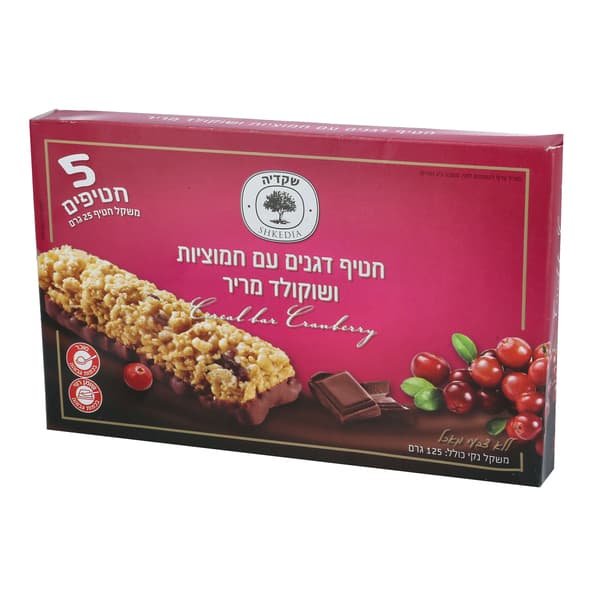 חטיפי גרנולה חמוציות