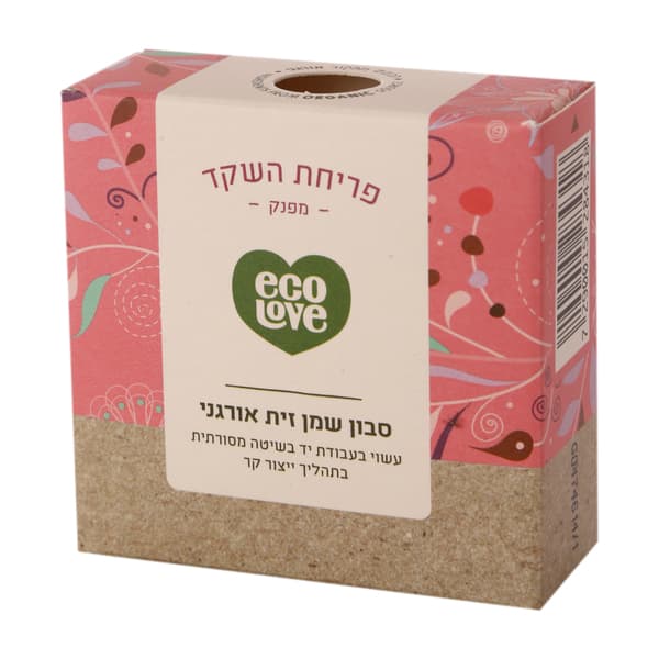 סבון שמן זית אורגני, פריחת שקד ecoLove