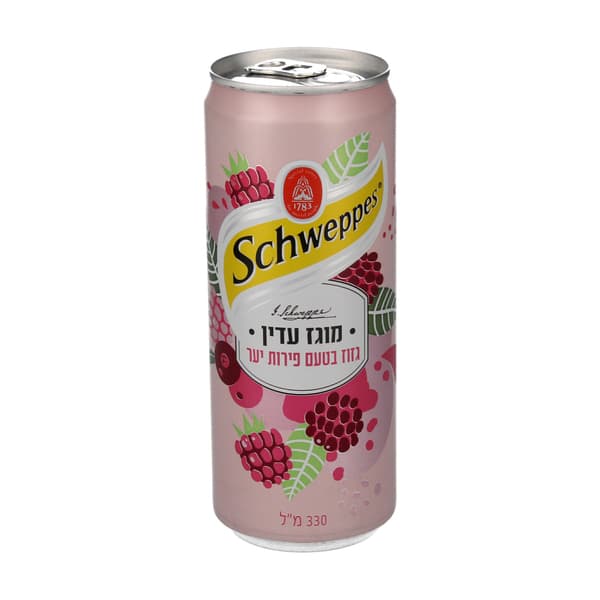 Wild Berry Flavored Soda Can