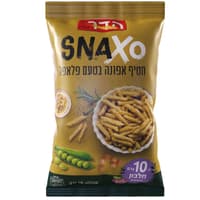 snaxo חטיף אפונה בטעם פלאפל 50 גר' הדר