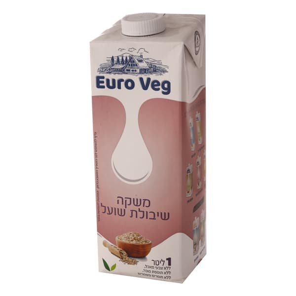 משקה סויה שיבולת שועל EURO VEG