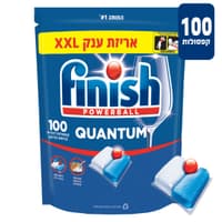 פיניש קוואנטום קפסולות למדיח בניחוח מרענן 100 יחידות