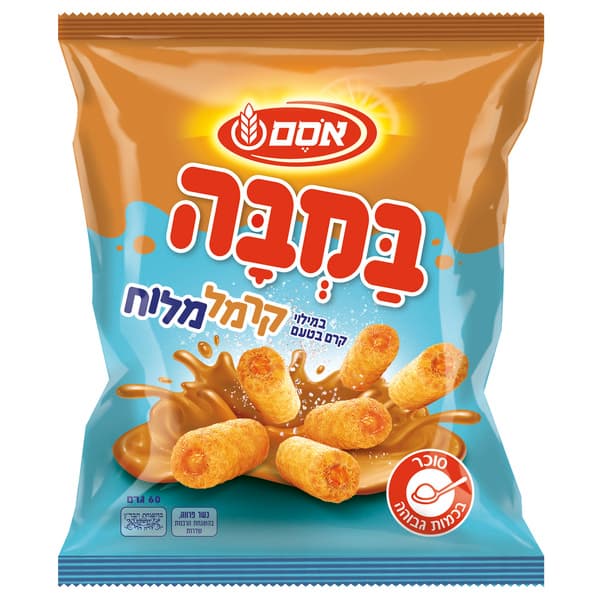 במבה במילוי קרמל מלוח 36*60גרם