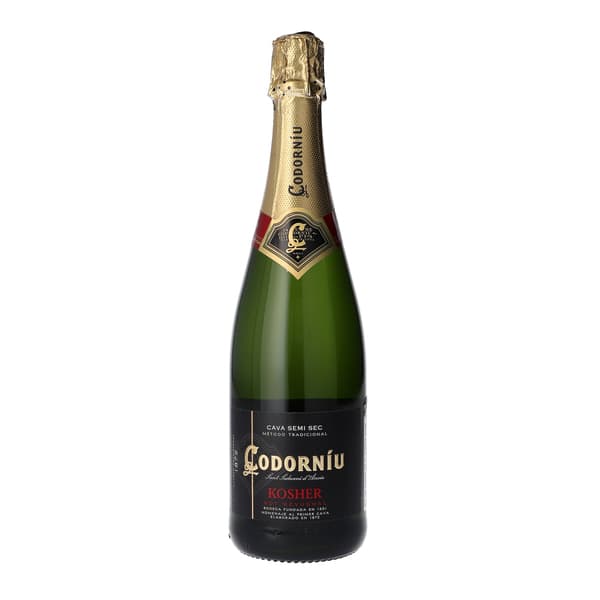 The Scottish كافا Codorniu نبيذ أبيض فوار نصف جاف كوشير 750 مل
