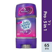 דאודורנט ג'ל אנטיפרספרנט פרו 5 לא משאיר סימנים 24/7