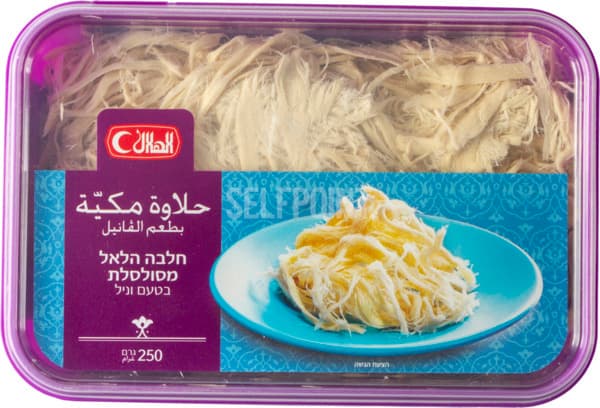 חלבה מסולסלת בטעם שוקו וניל