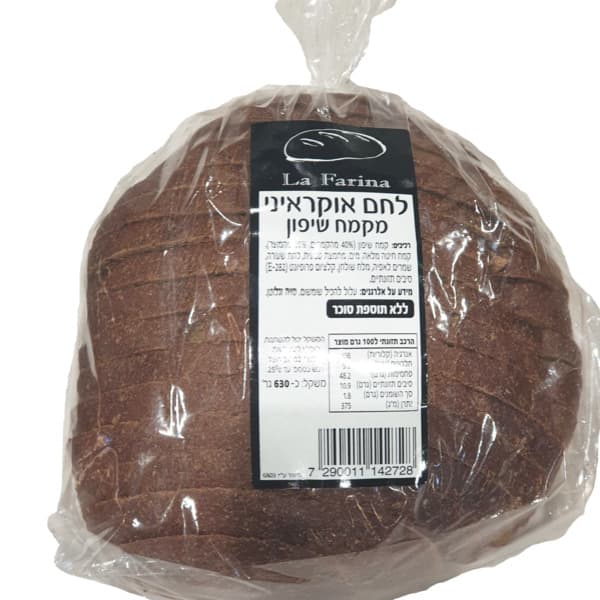 לחם אוקראיני מקמח שיפון