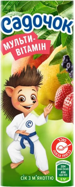 מיץ מפירות מעורבים 200 מ"ל סדוצוק