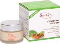 קרם לחות לפנים מעושר בחוחובה