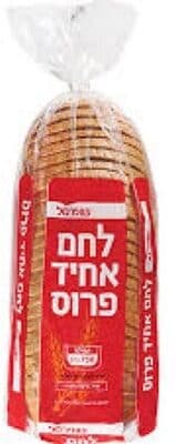 לחם אחיד פרוס750ג שופרסל