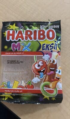 Haribo Mix Fizz фруктовые желейные конфеты 80 г