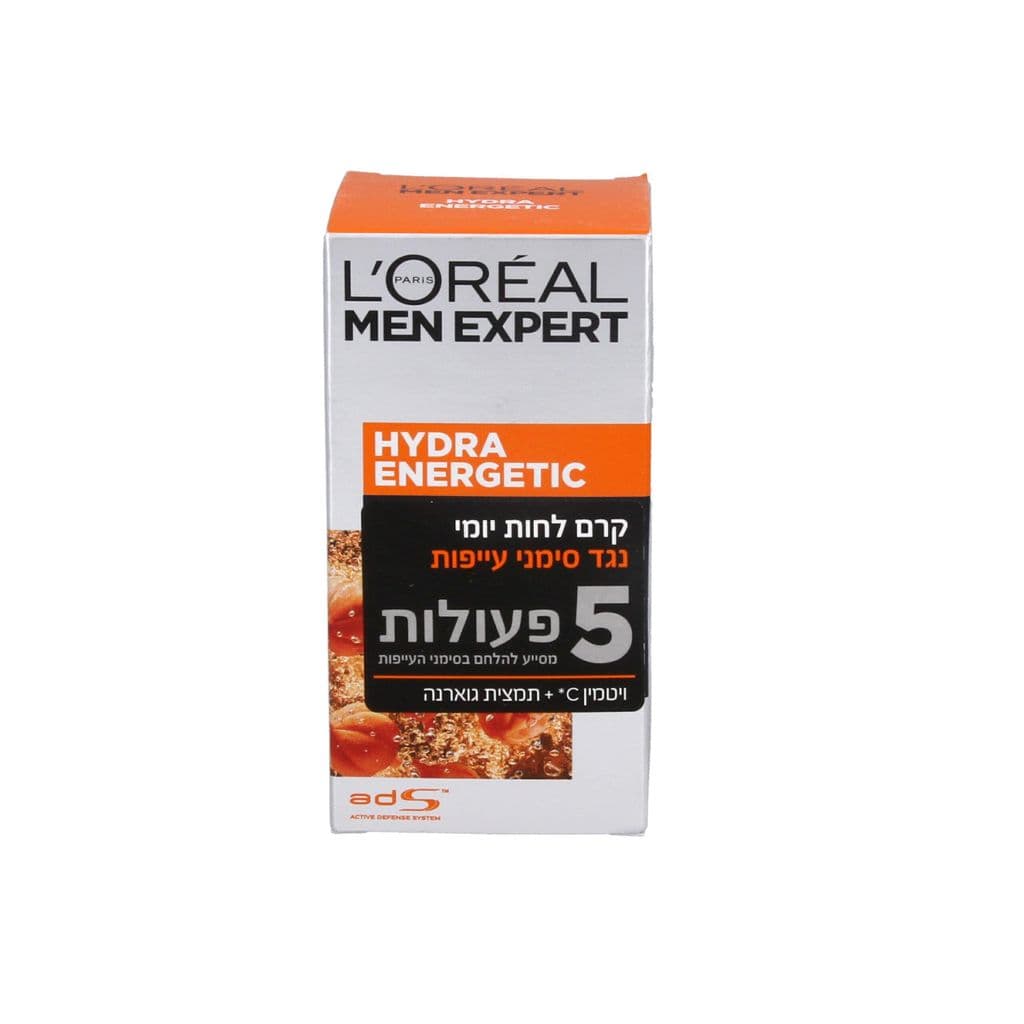 מן אקספרט הידרה אנרגטיק קרם לחות יומי נג
