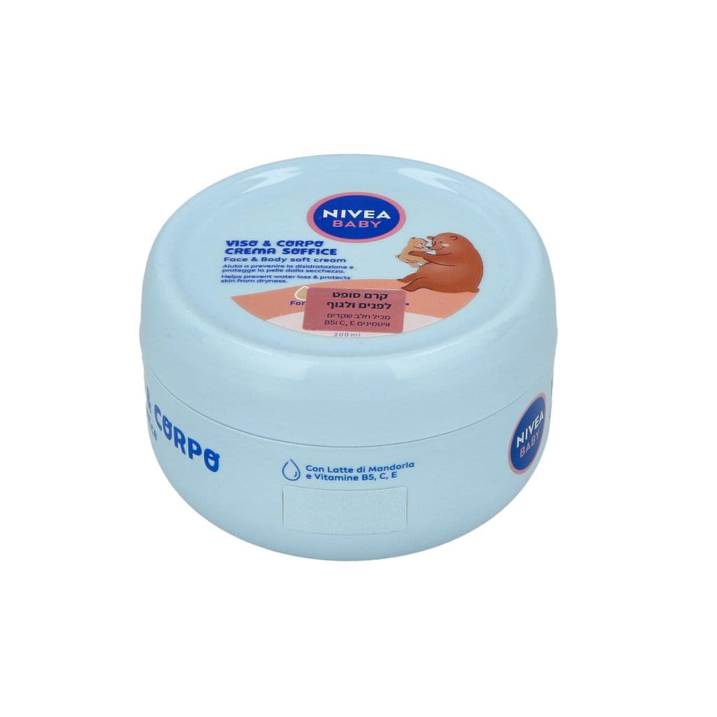 Nivea crème hydratante et protectrice visage et corps bébé 200 ml