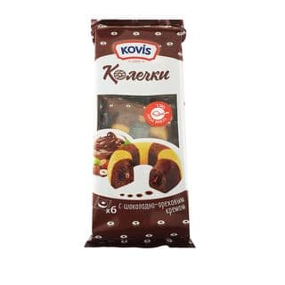 עוגיות טבעת אישית שוקולד 240 גר KOVIS