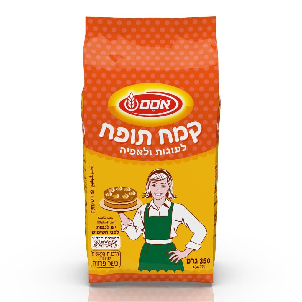 אסם קמח עוגה תופח מאליו 20*350גרם