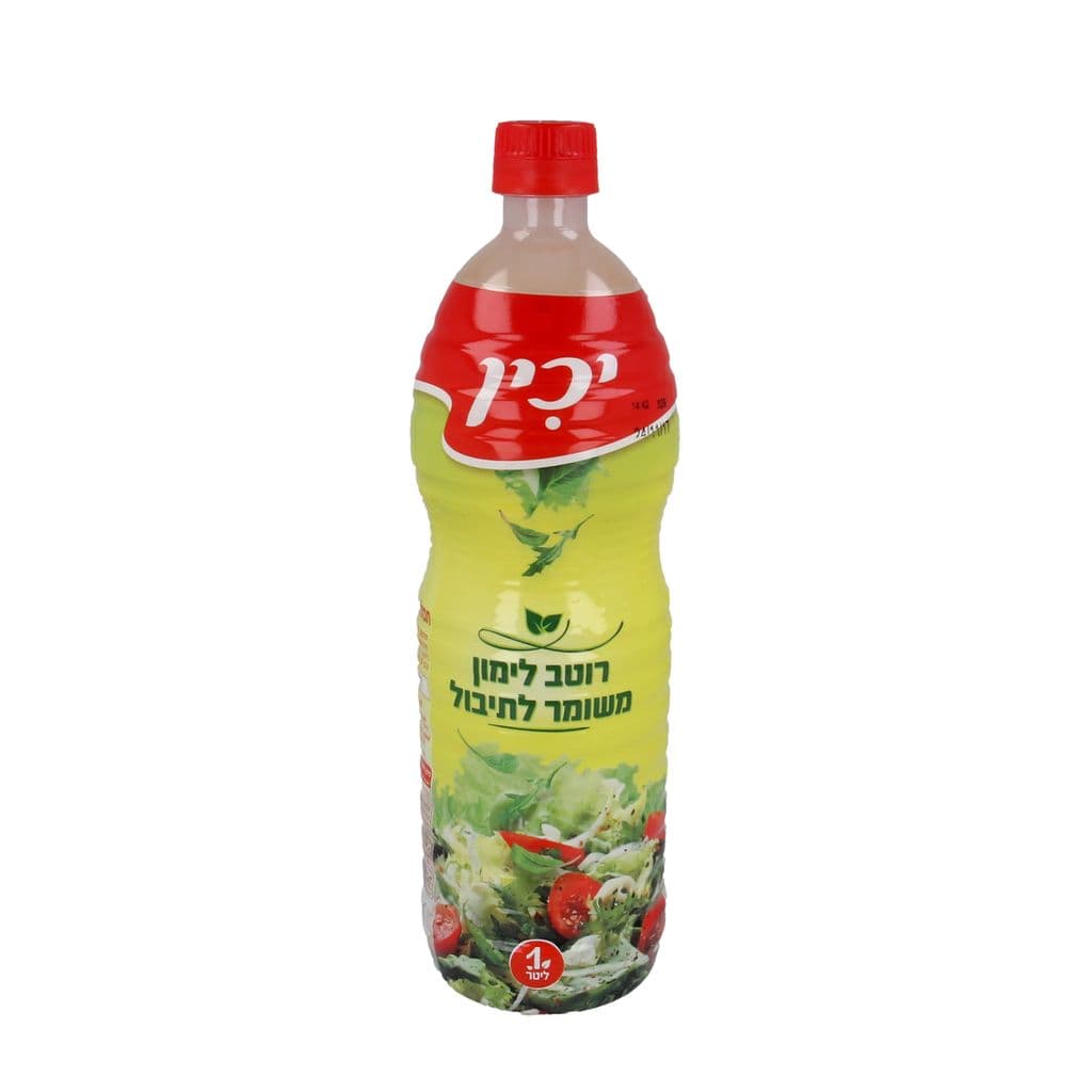 מיץ לימון לתיבול 1 ליטר יכין