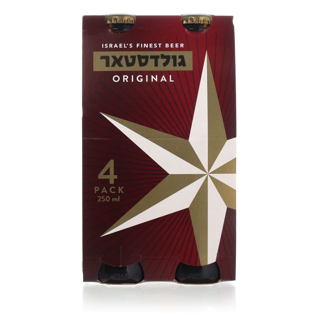 גולדסטאר ח"פ 250 מ"ל בקבוק רביעיה