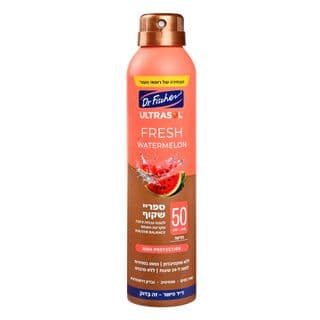 אולטרסול ספריי שקוף SPF50 200 WATERMELON