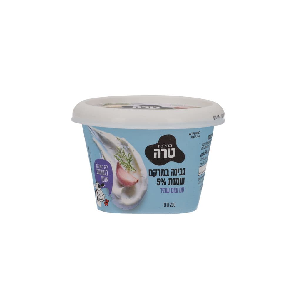 גב.שמנת שום שמיר5% 200ג