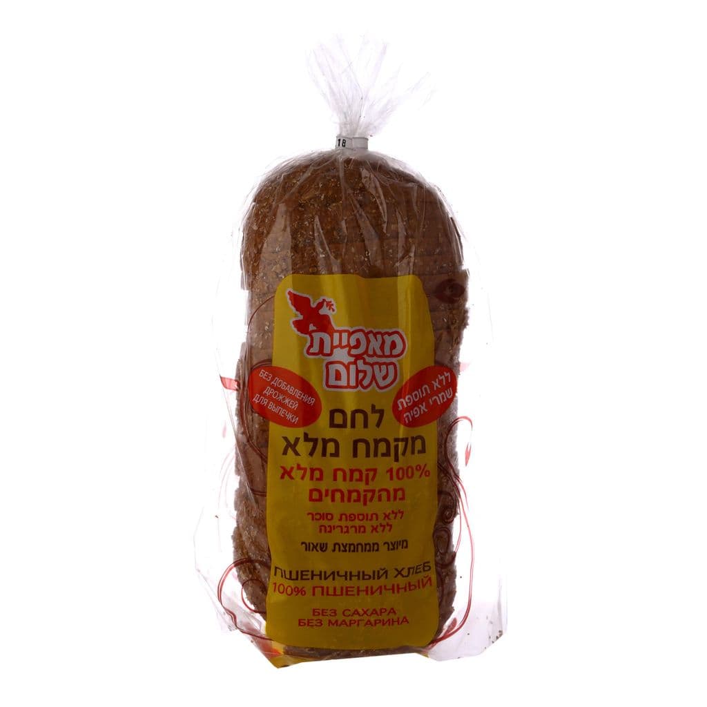 לחם כפרי מקמח מלא מא