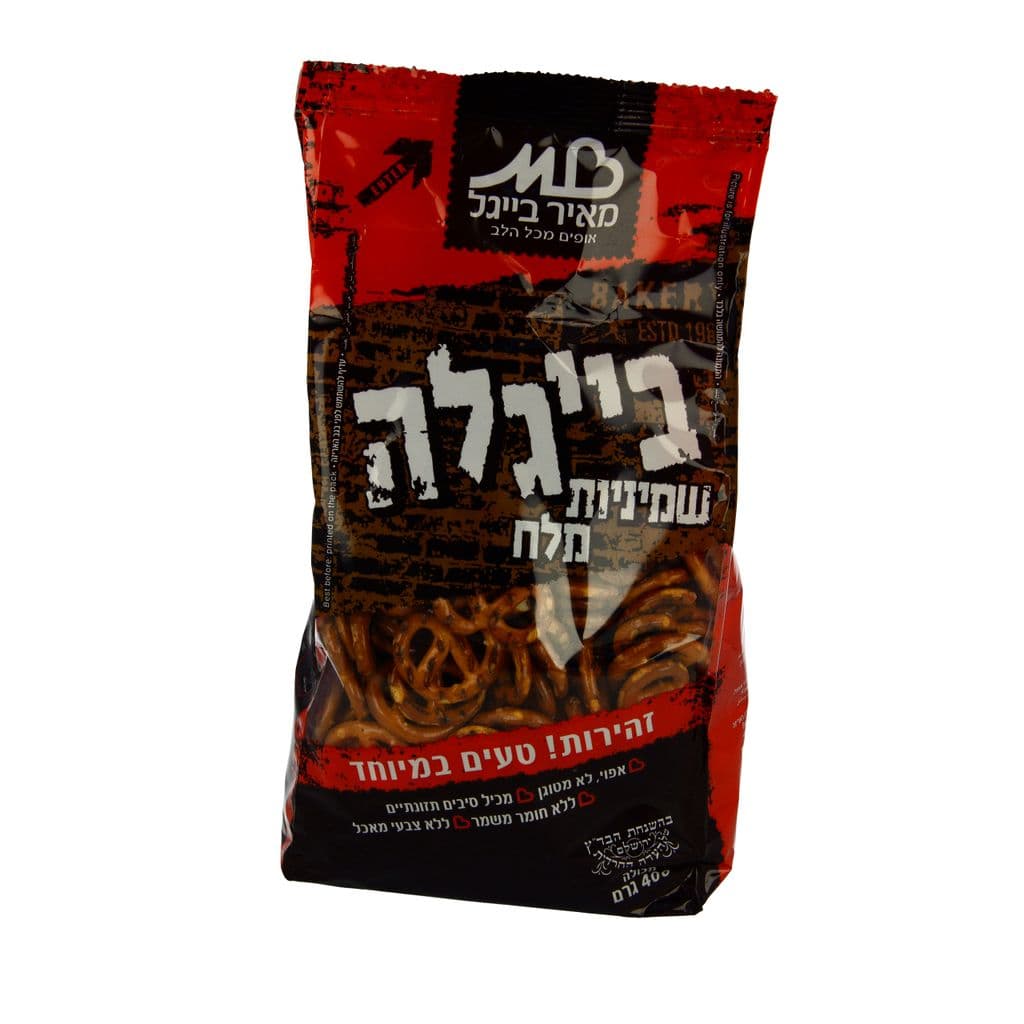 מאיר בייגל שמיניות מלח 400 גרם