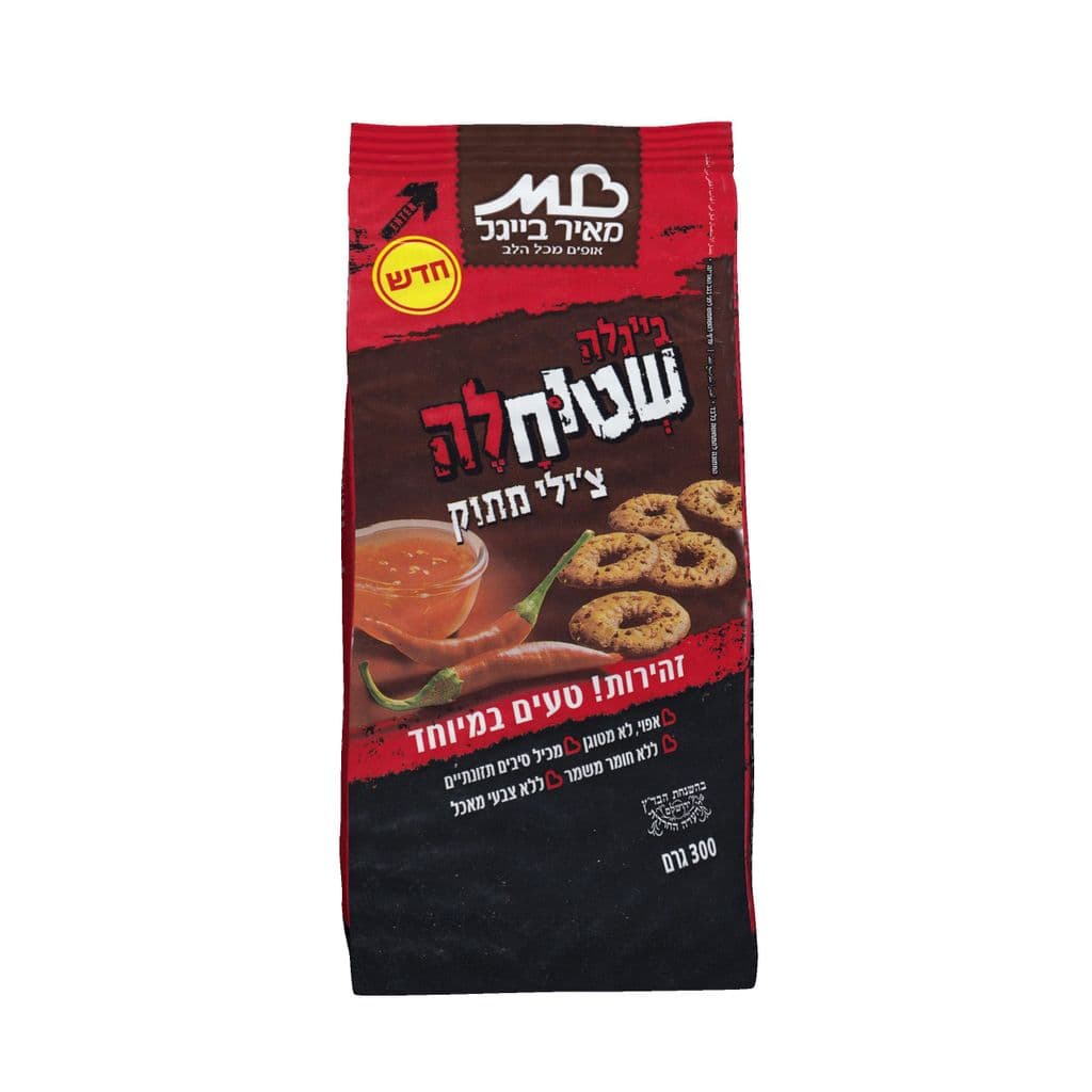 מאיר בייגל שטוחלה צ'ילי מתוק 300 גרם