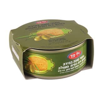 נתחי טונה בהירה בשמן זית