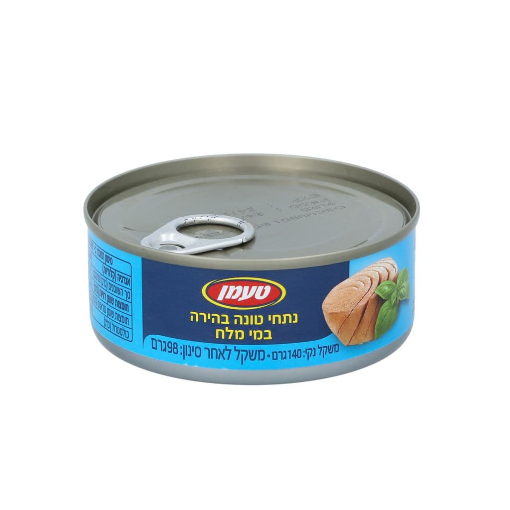 טונה במים 140 גרם