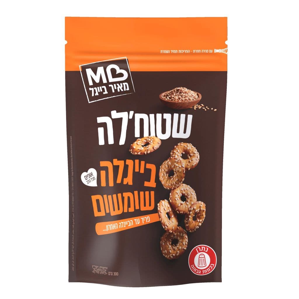 בייגלה שטוחלה שומשום300ג