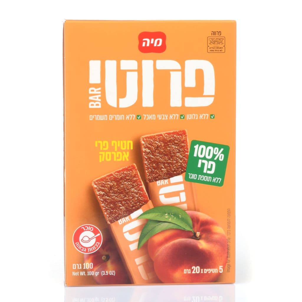 פרוטיבר בטעם אפרסק 5*20גר