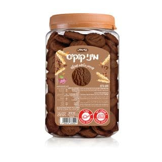 מיני עוגיות קוקיס בטעם שוקולד 600 גר