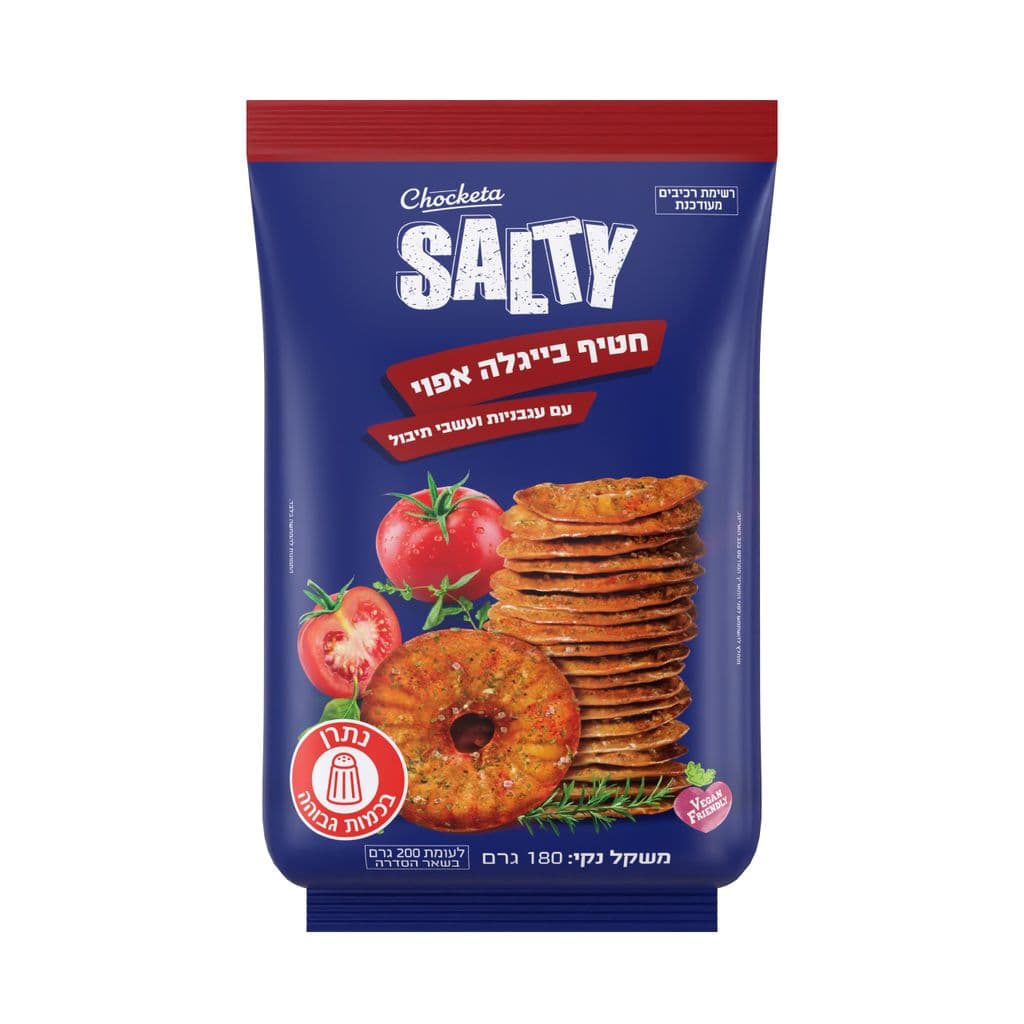 צ'וקטה בייגלה עגבניות ועשבי תיבול 180 ג