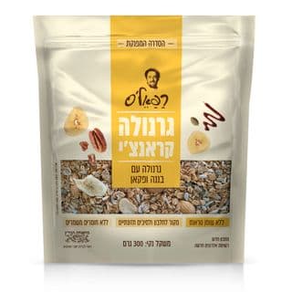 גרנולה קראנצ'י בננה פקאן 300גר
