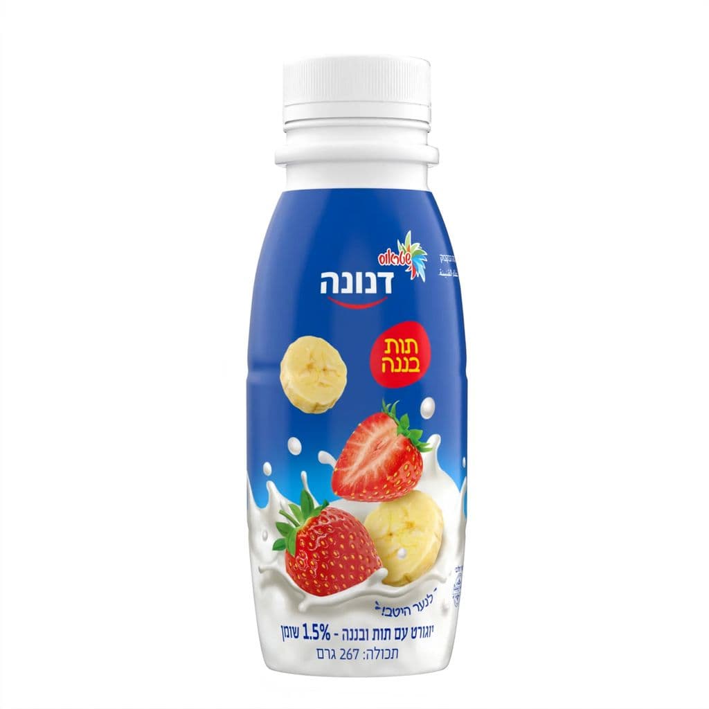 דנונה לשתיה תות בננה267ג