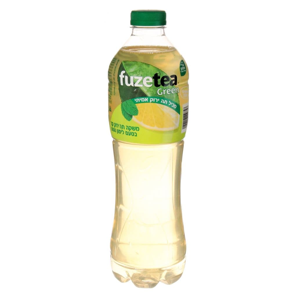 Fuze tea גרין לימון נענע 1.5 ליטר