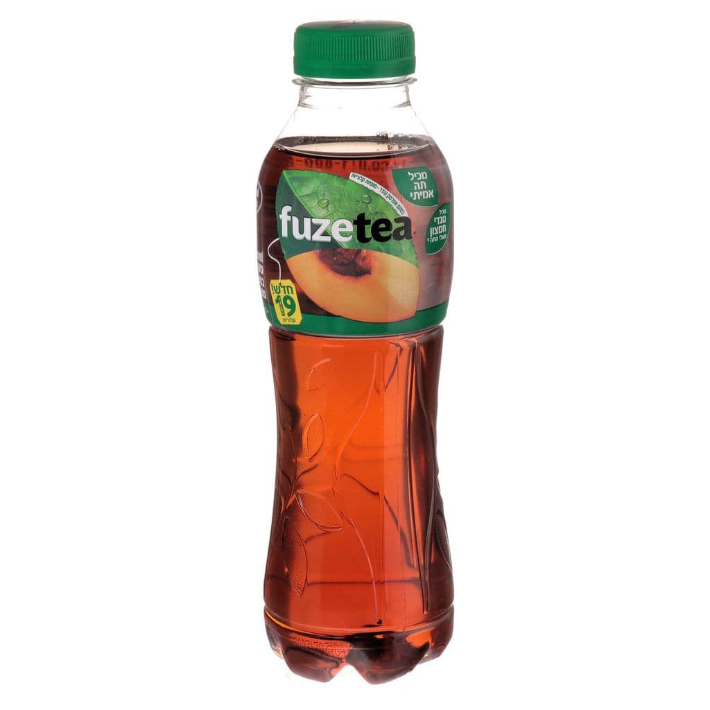 Fuze tea אפרסק 19 קלוריות