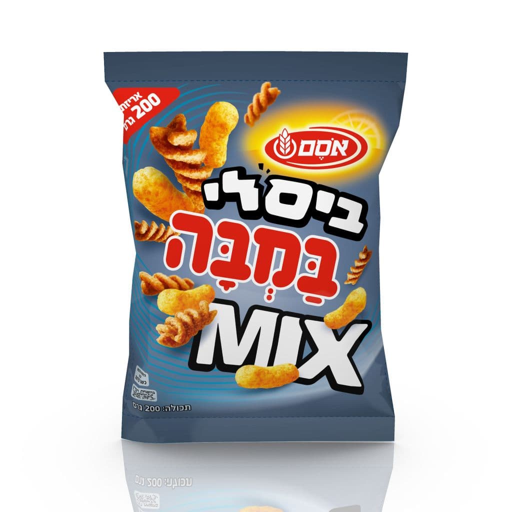 חטיף במבה ביסלי גריל מיקס אריזה ענקית