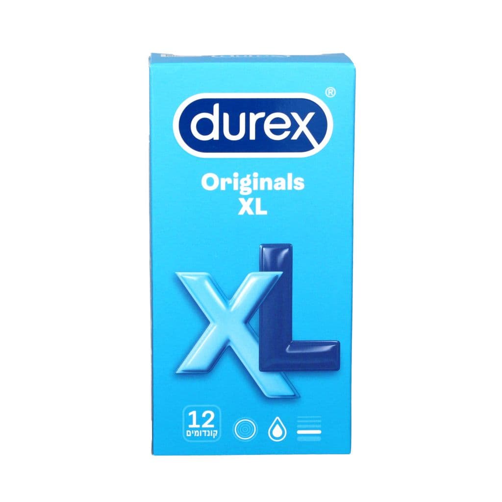 קונדומים Durex Originals XL12 יחידות