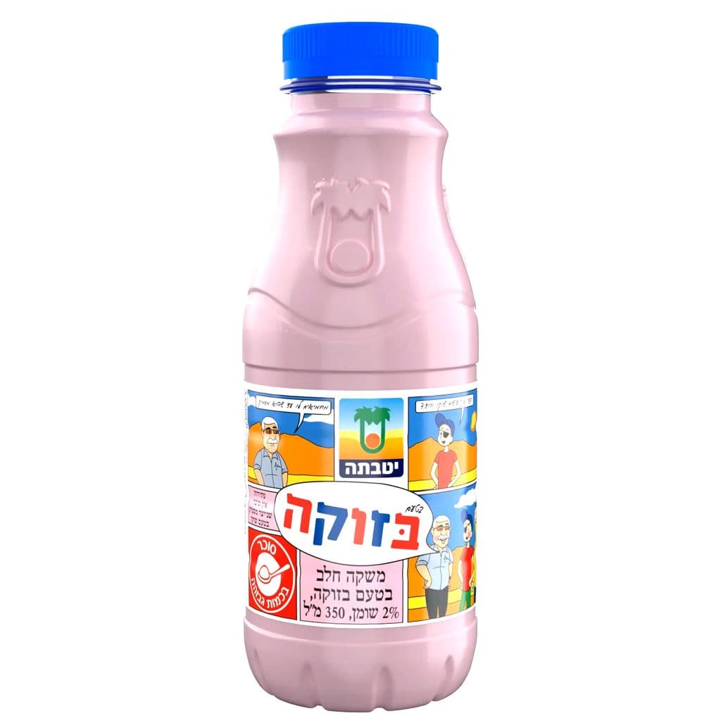 משקה חלב יטבתה בטעם בזוקה 350 מל